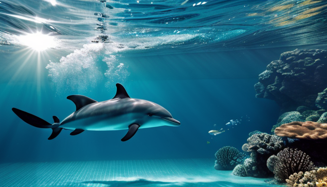 [Technique 2: Underwater Dolphin Kicks]